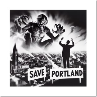 Save Portland Posters and Art